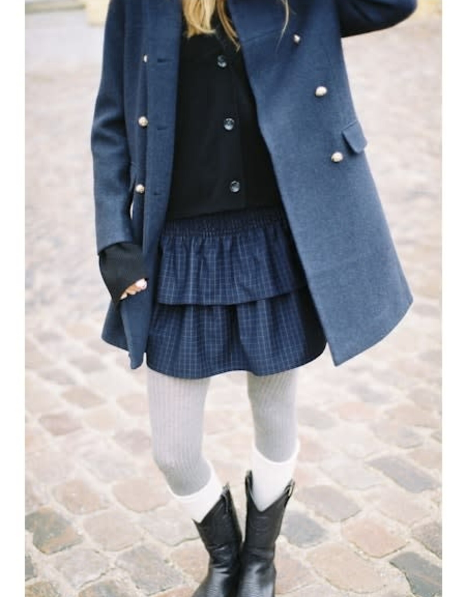 DESIGNERS REMIX DESIGNERS REMIX Theo mini navy/white