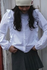 DESIGNERS REMIX DESIGNERS REMIX Claire flare shirt white