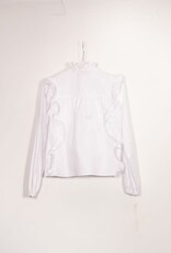 DESIGNERS REMIX DESIGNERS REMIX Claire flare shirt white