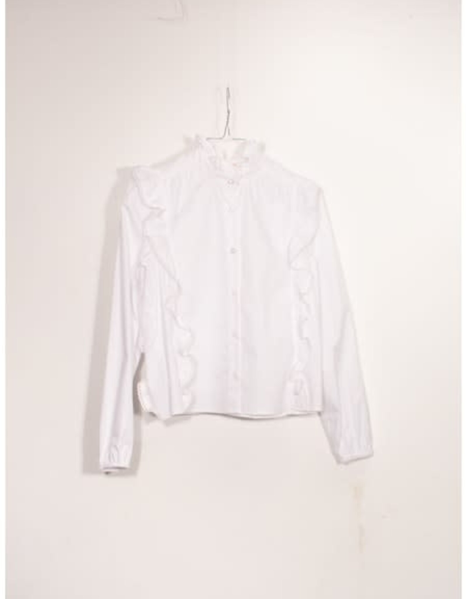 DESIGNERS REMIX DESIGNERS REMIX Claire flare shirt white