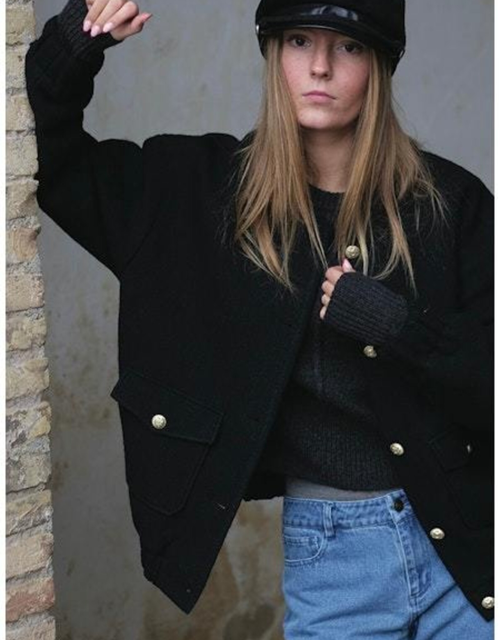 DESIGNERS REMIX DESIGNERS REMIX Agnes bomber black
