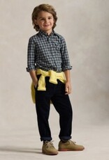RALPH LAUREN RALPH LAUREN Broek ribfluweel donkerblauw