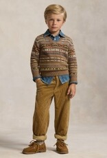 RALPH LAUREN RALPH LAUREN Broek ribfluweel beige