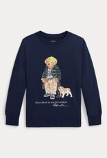 RALPH LAUREN RALPH LAUREN T-shirt met beer blauw