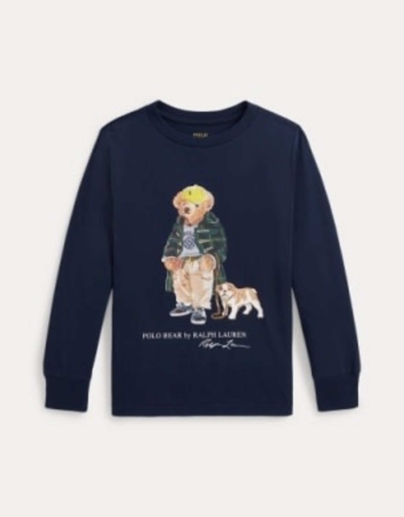 RALPH LAUREN RALPH LAUREN T-shirt met beer blauw