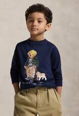 RALPH LAUREN RALPH LAUREN T-shirt met beer blauw