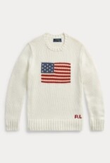RALPH LAUREN RALPH LAUREN Pull met vlag offwhite