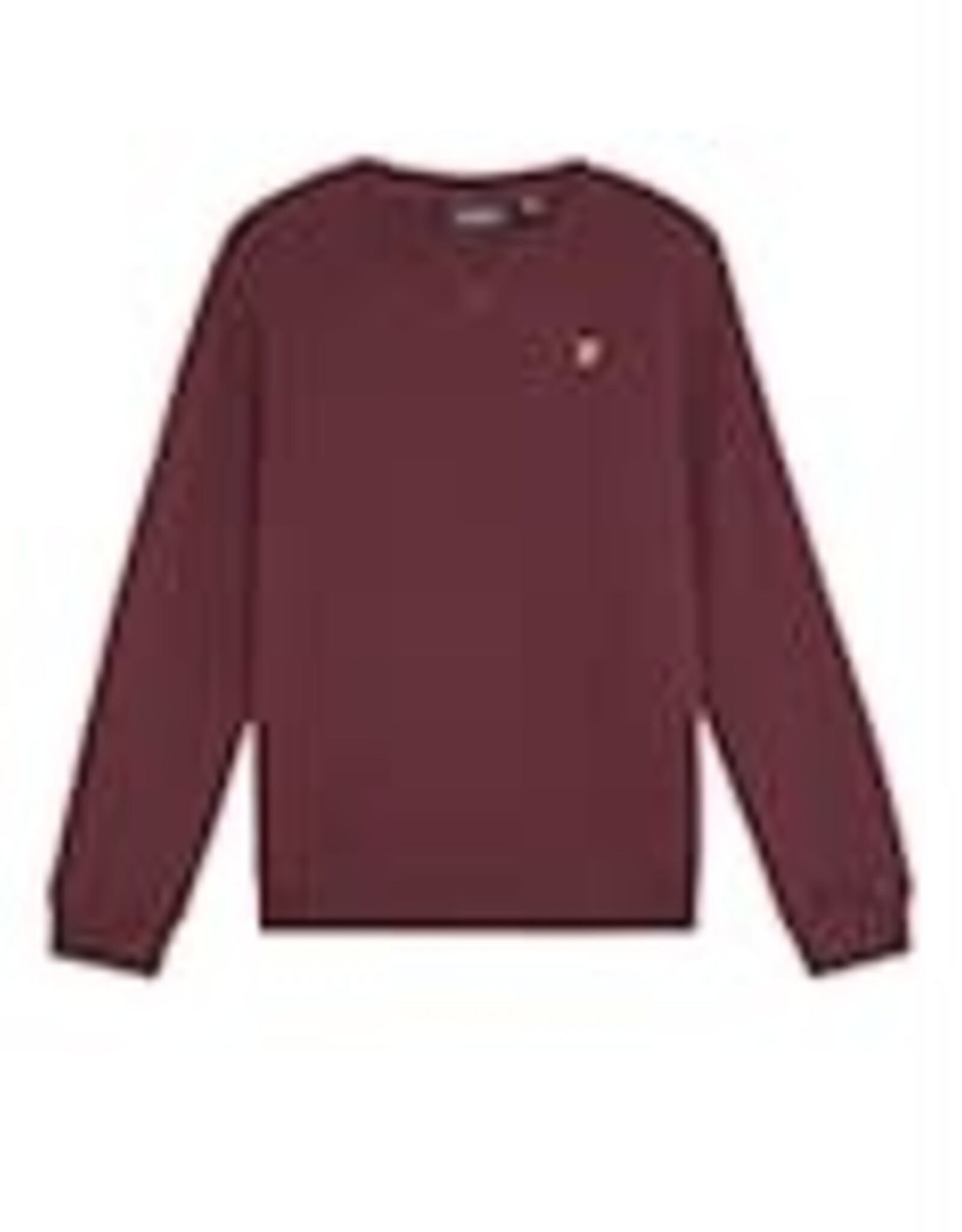 LYLE & SCOTT LYLE & SCOTT Brush back crew neck burgundy