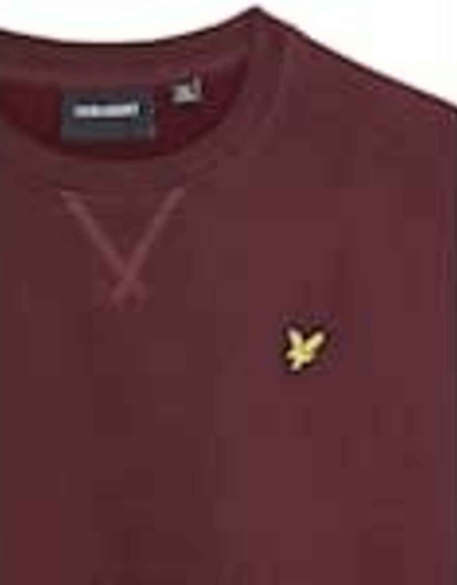 LYLE & SCOTT LYLE & SCOTT Brush back crew neck burgundy