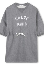 CHLOE CHLOE Kleed lange mouw grijs