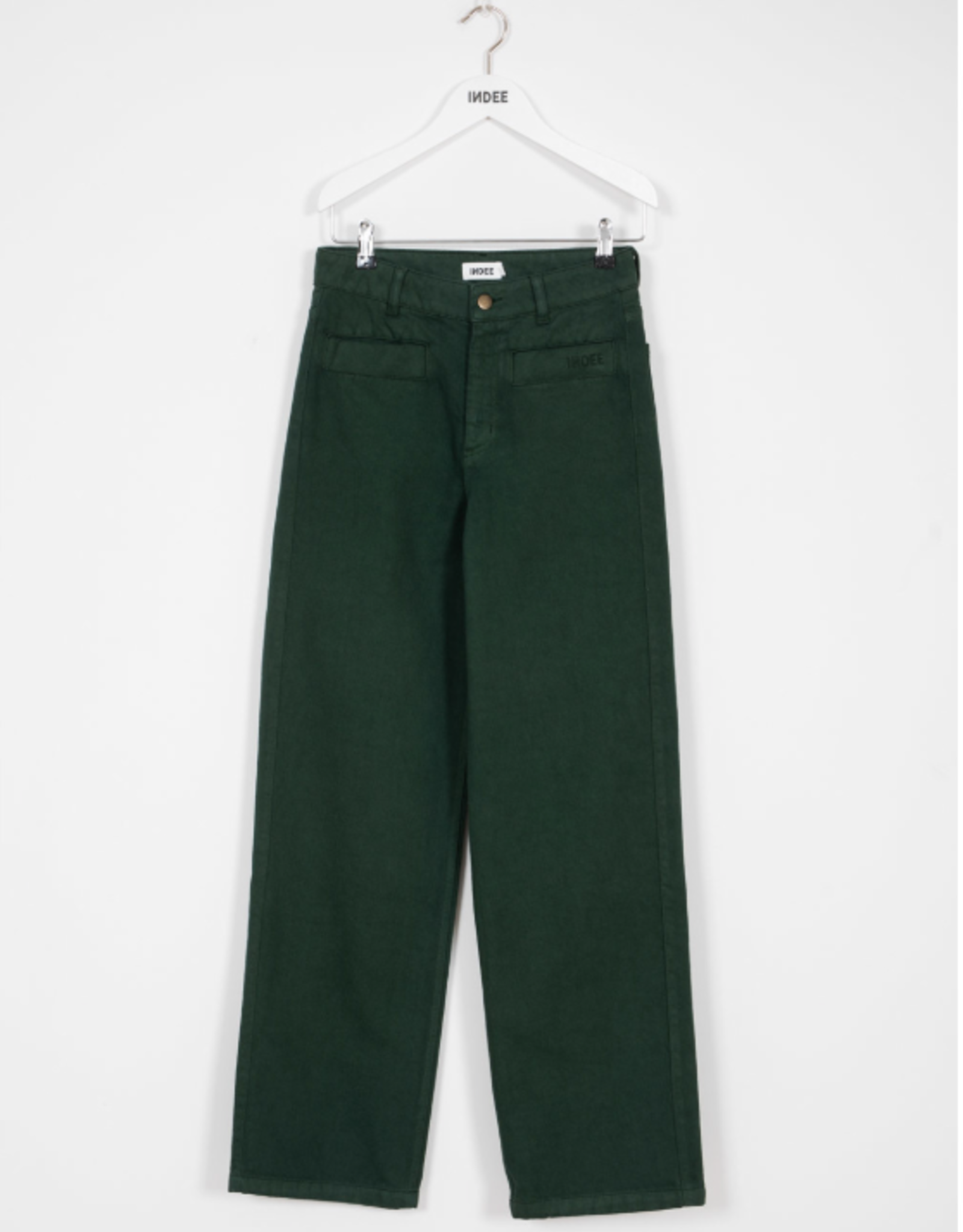 INDEE INDEE Trousers treasure pine green