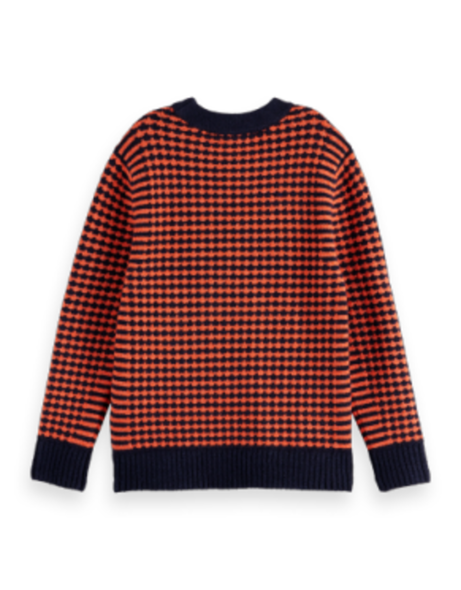 SCOTCH & SODA SCOTCH & SODA Chenille pullover sky/cherry