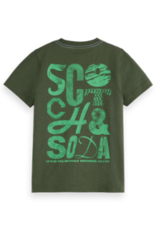 SCOTCH & SODA SCOTCH & SODA T-shirt with artwork thyme