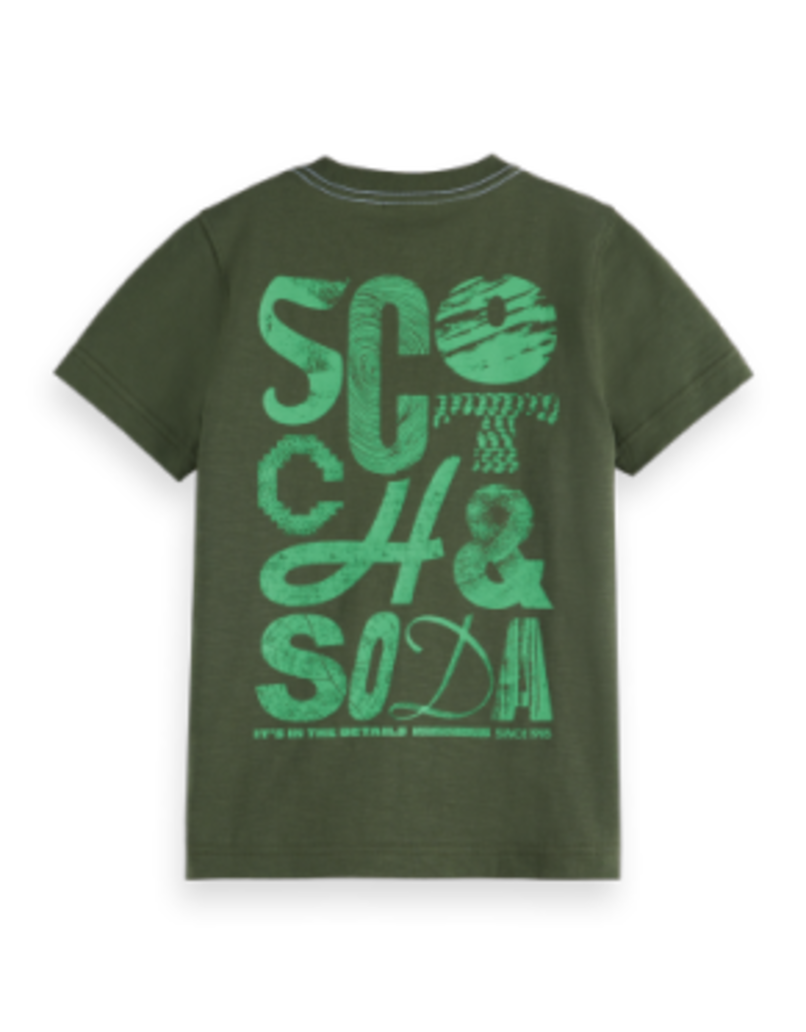 SCOTCH & SODA SCOTCH & SODA T-shirt with artwork thyme