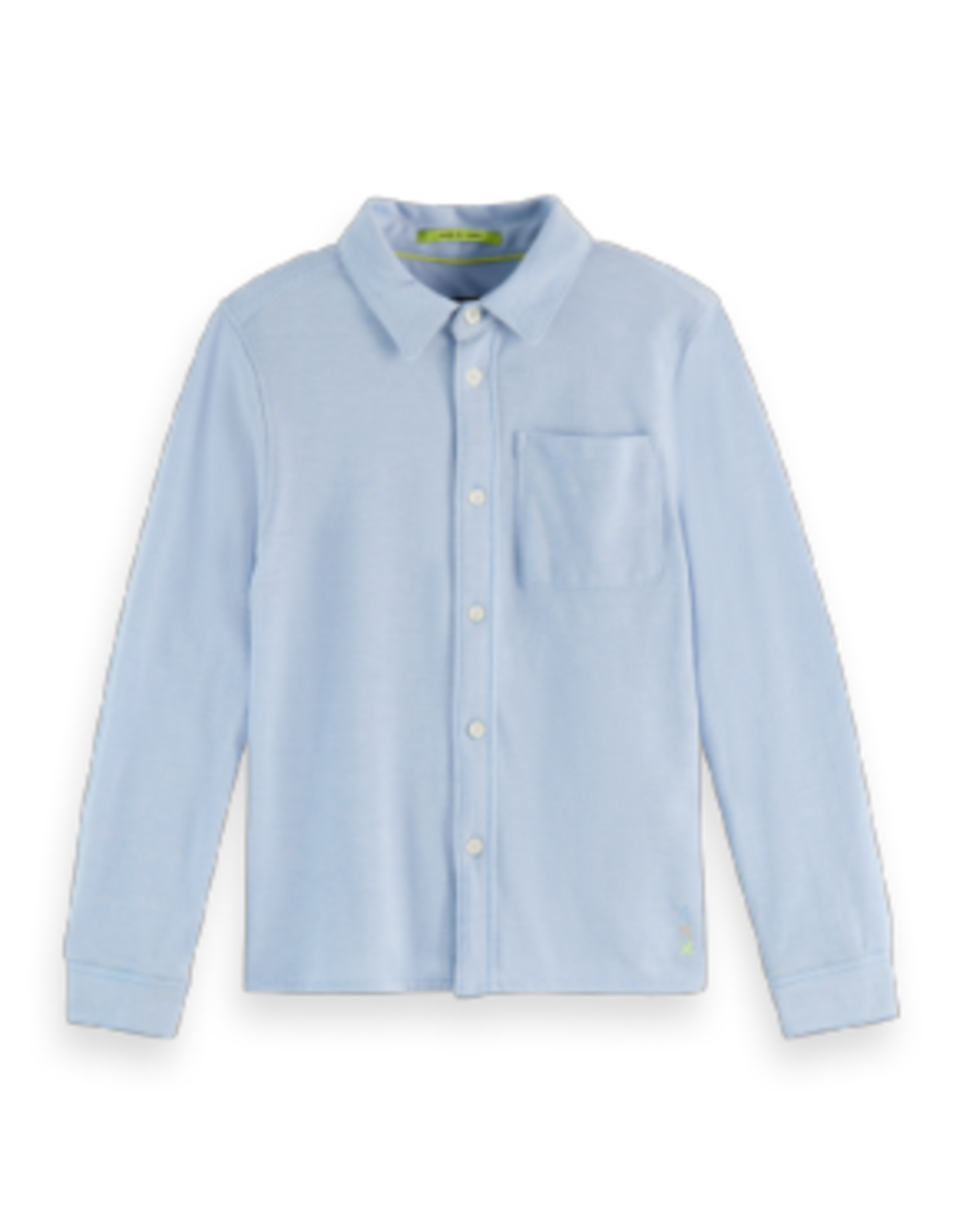 SCOTCH & SODA SCOTCH & SODA Two tone pique shirt