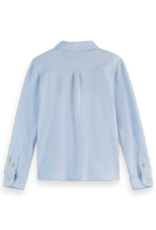 SCOTCH & SODA SCOTCH & SODA Two tone pique shirt