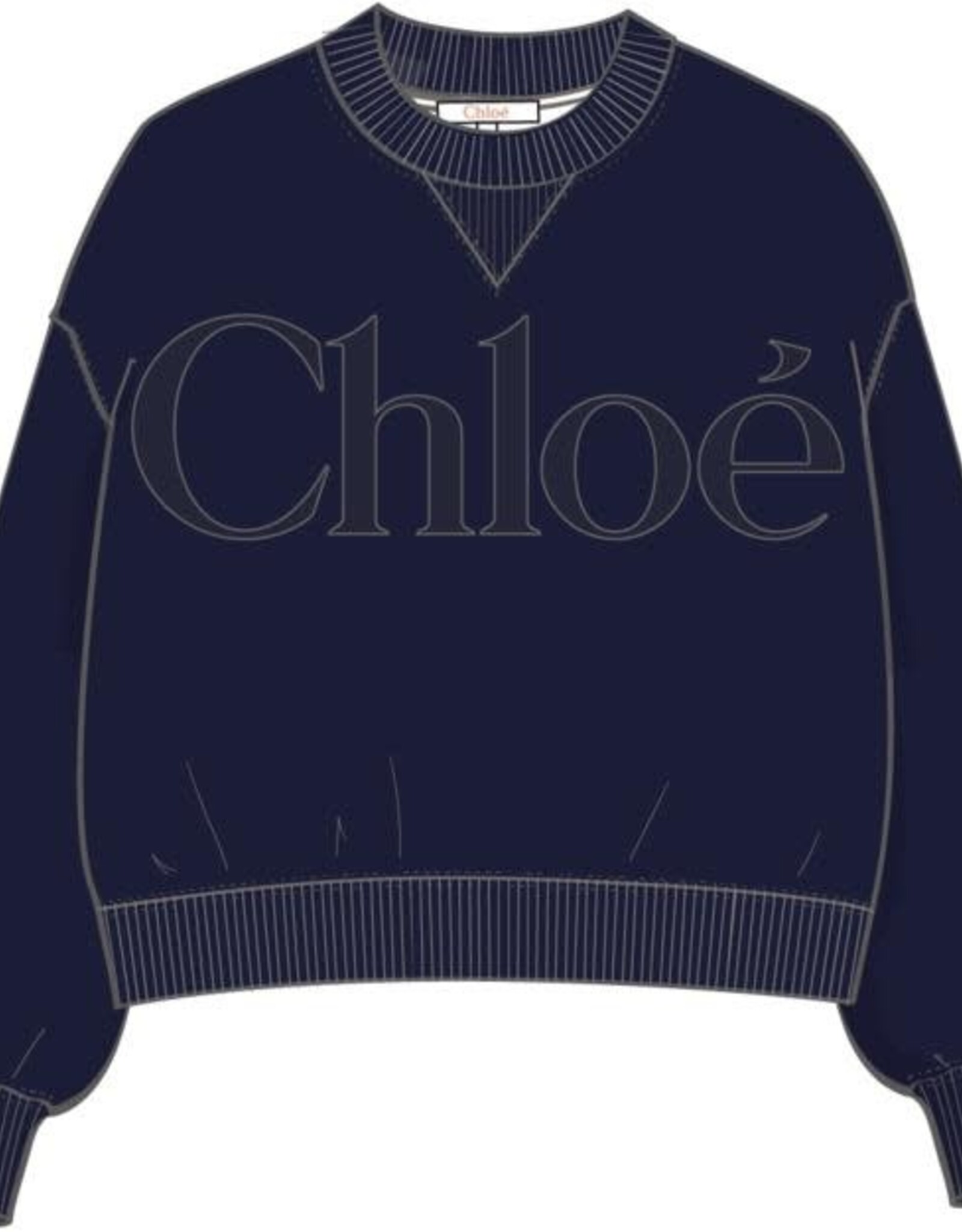 CHLOE CHLOE Sweater bleu amiral