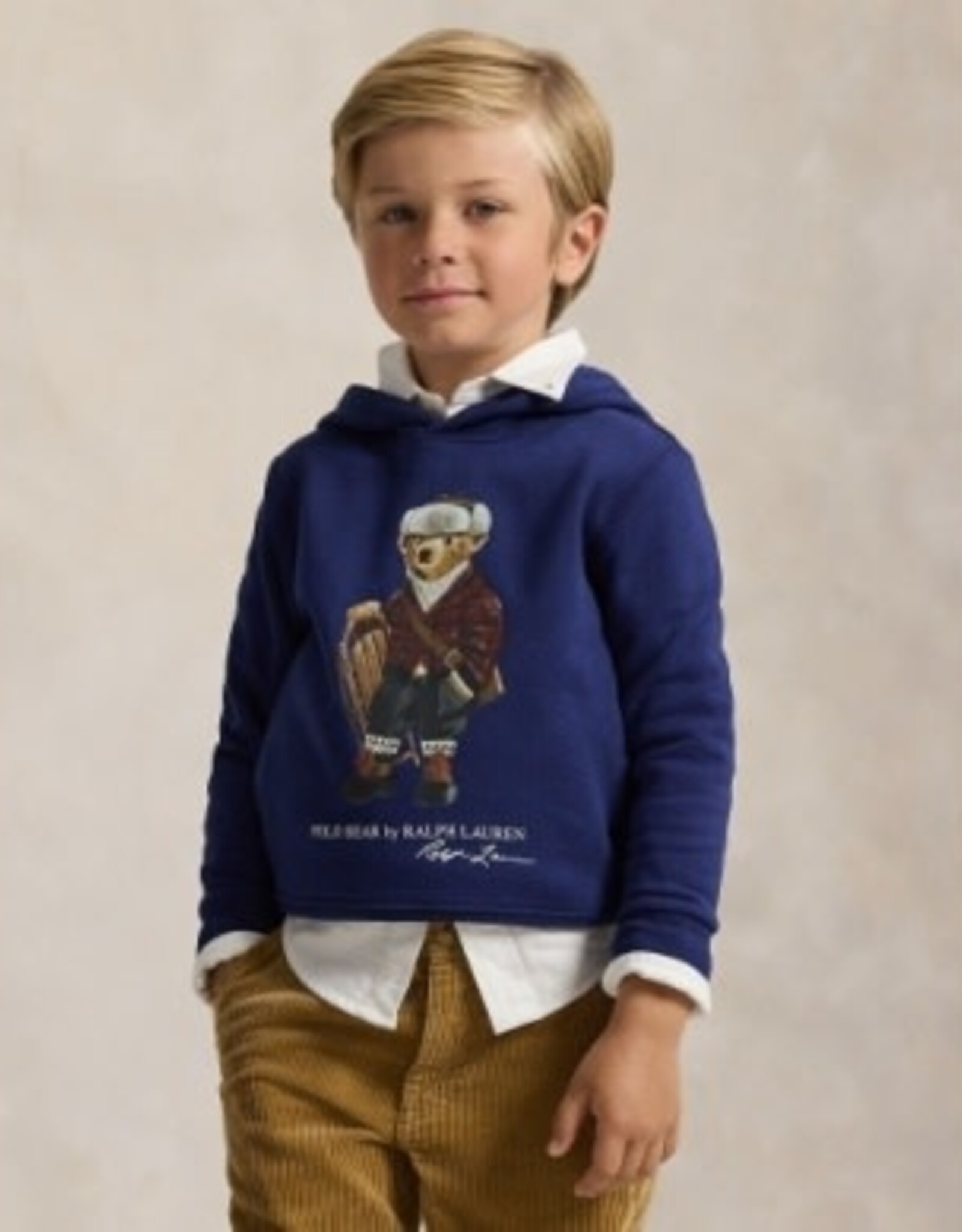 RALPH LAUREN RALPH LAUREN Sweater bear kap royal