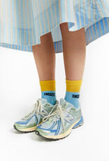 INDEE INDEE Various short socks sky blue
