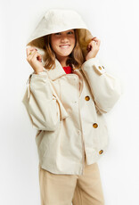 INDEE INDEE Voyage trench jacket off white