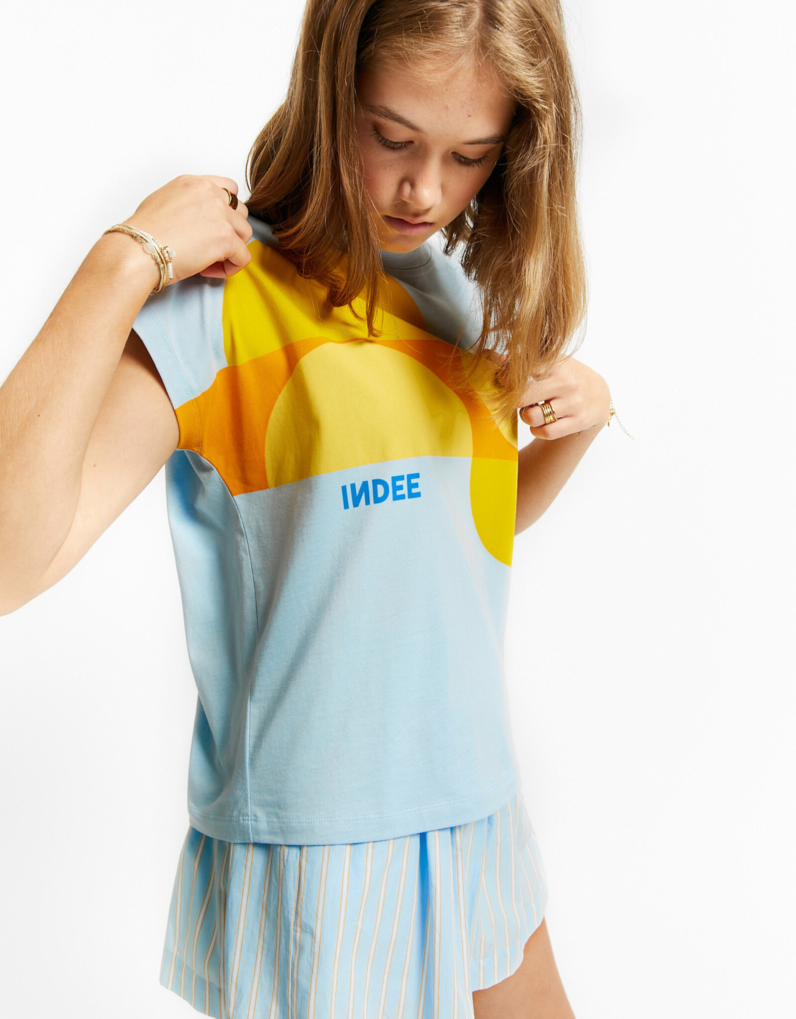 INDEE INDEE Vincennes skirt sky blue