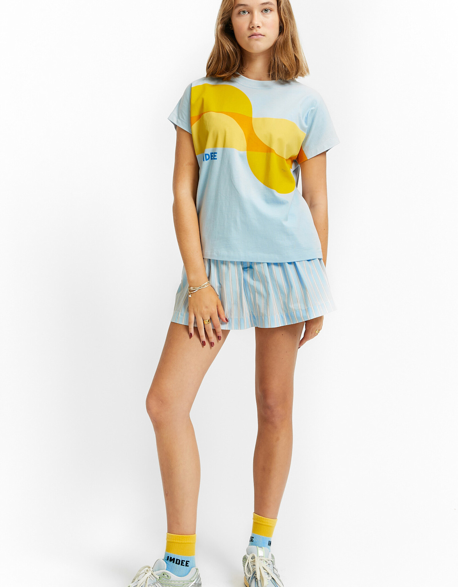 INDEE INDEE Vincennes skirt sky blue