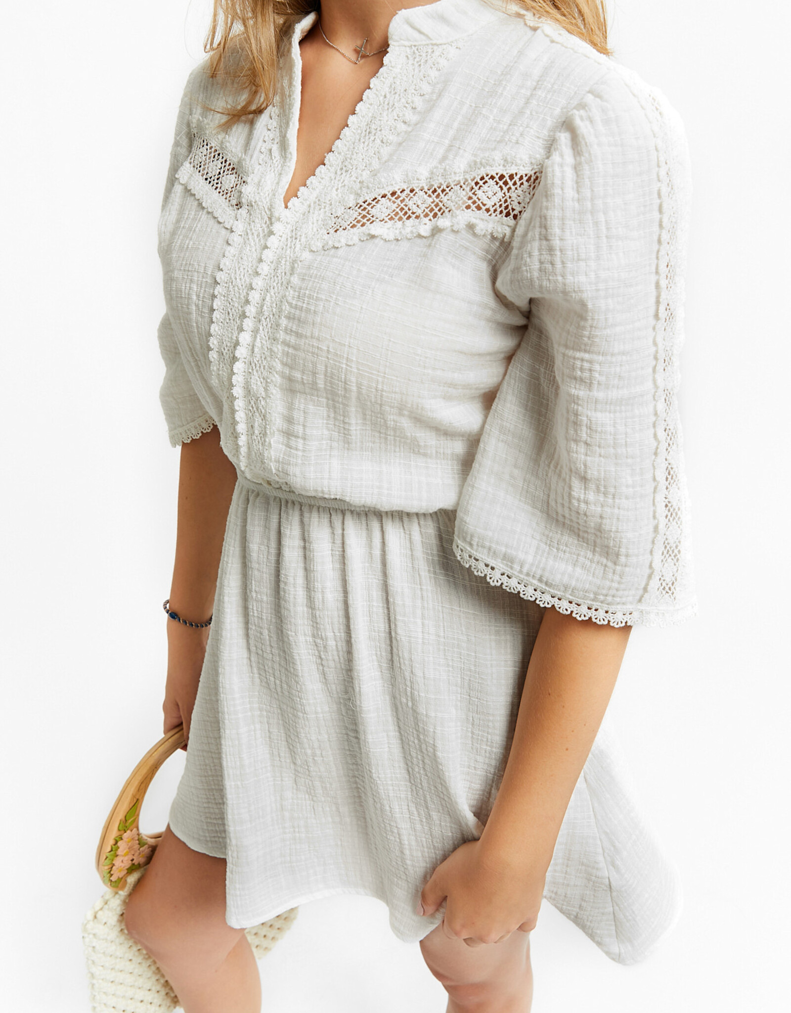 INDEE INDEE Vincenza dress off white