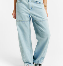 INDEE INDEE Vancouver wide leg baggy bleach denim