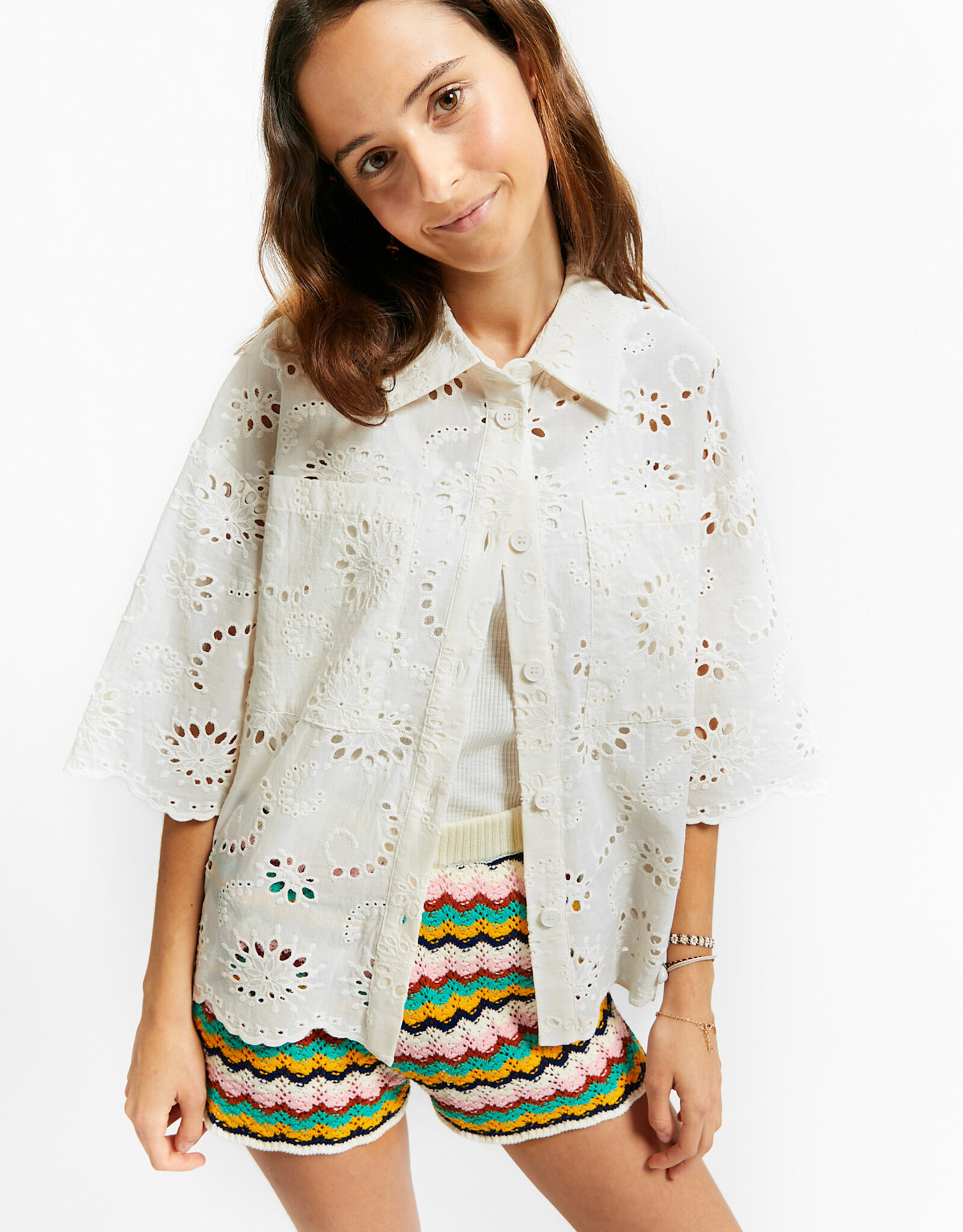 INDEE INDEE Valbelle shirt off white