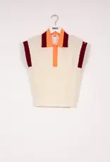 INDEE INDEE Valor polo off white