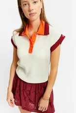 INDEE INDEE Valor polo off white