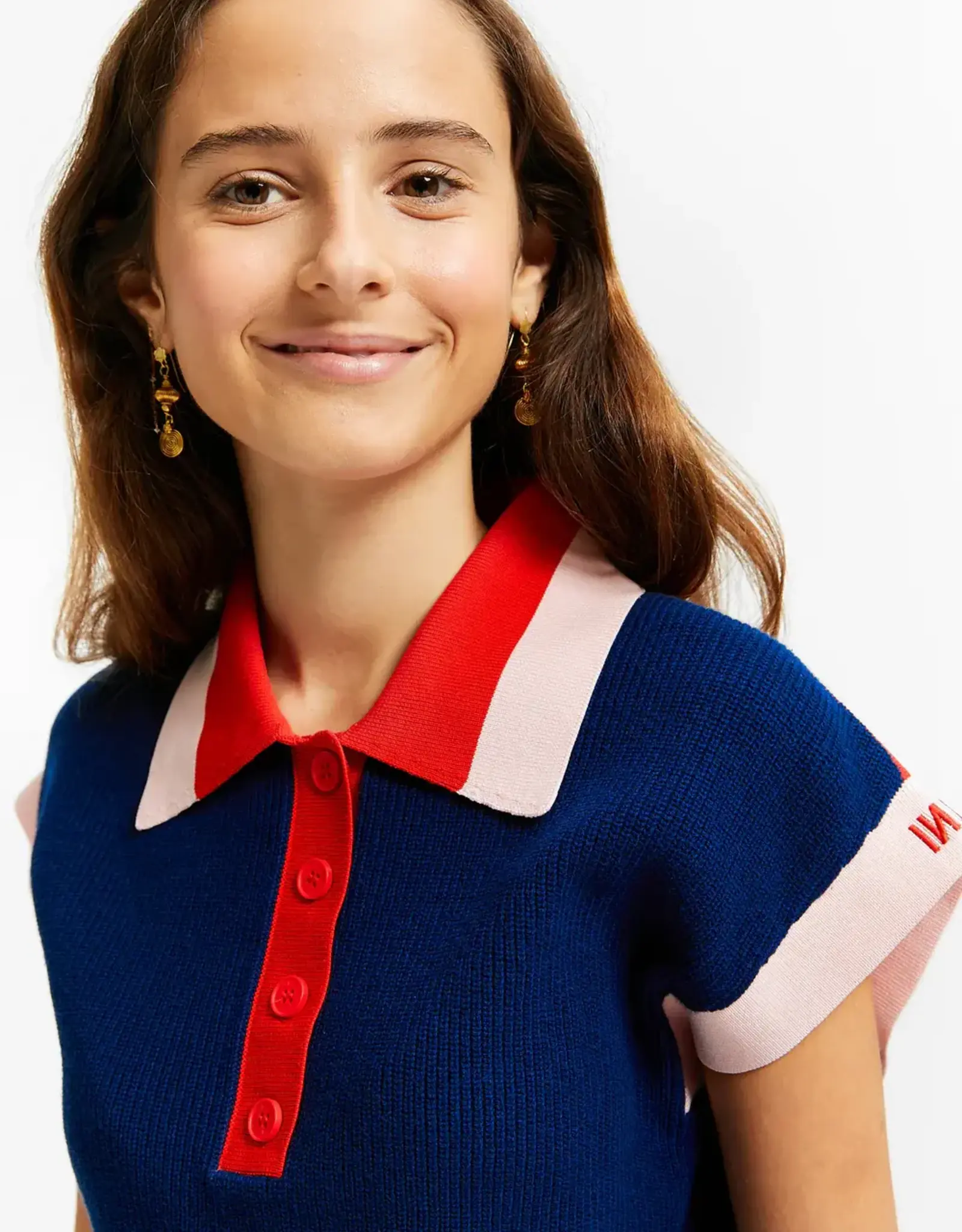 INDEE INDEE Valor polo navy