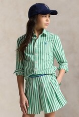 RALPH LAUREN RALPH LAUREN Bloes gestreept groen/wit