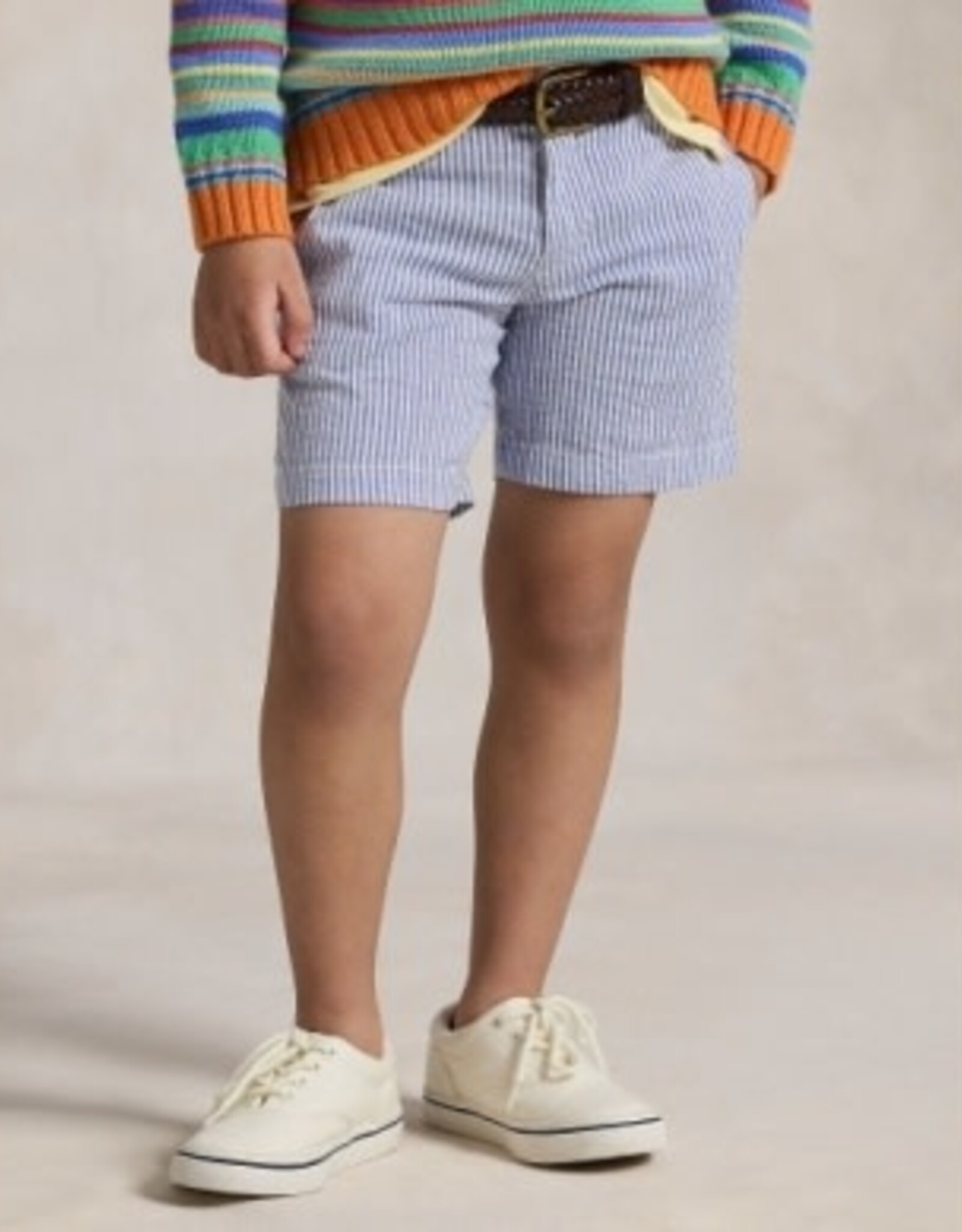 RALPH LAUREN RALPH LAUREN Short gestreept blauw/wit
