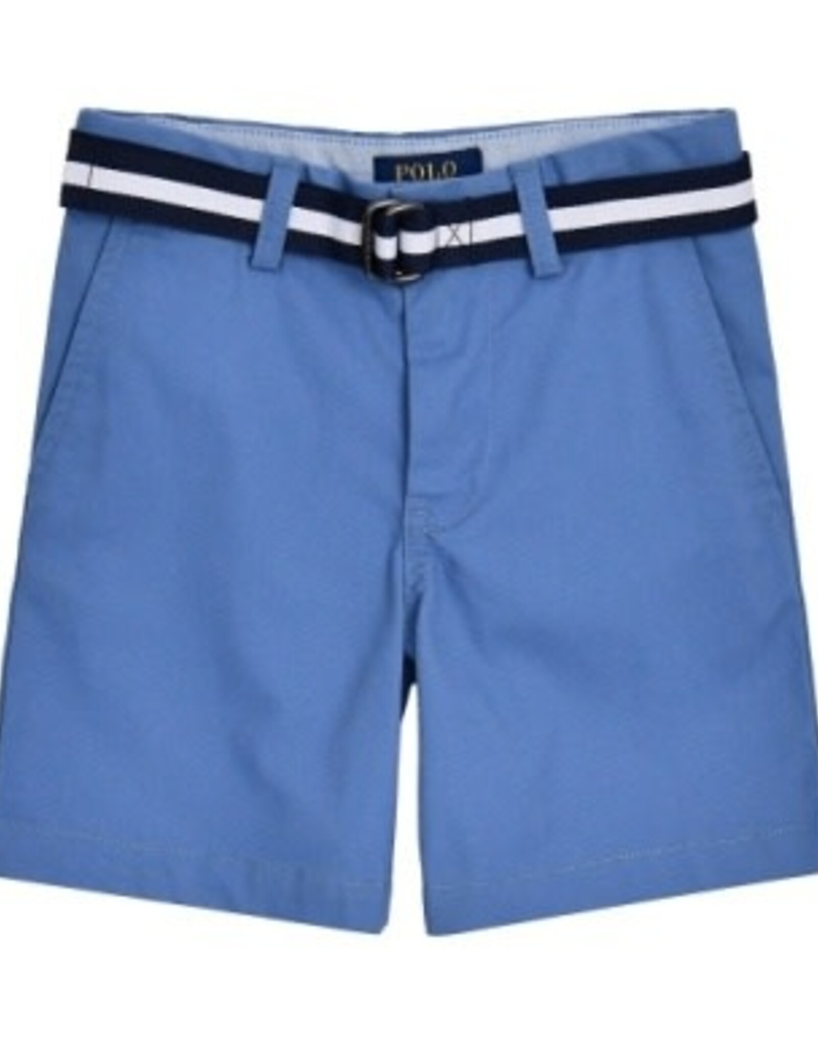 RALPH LAUREN RALPH LAUREN Bermuda met riem nimes blauw