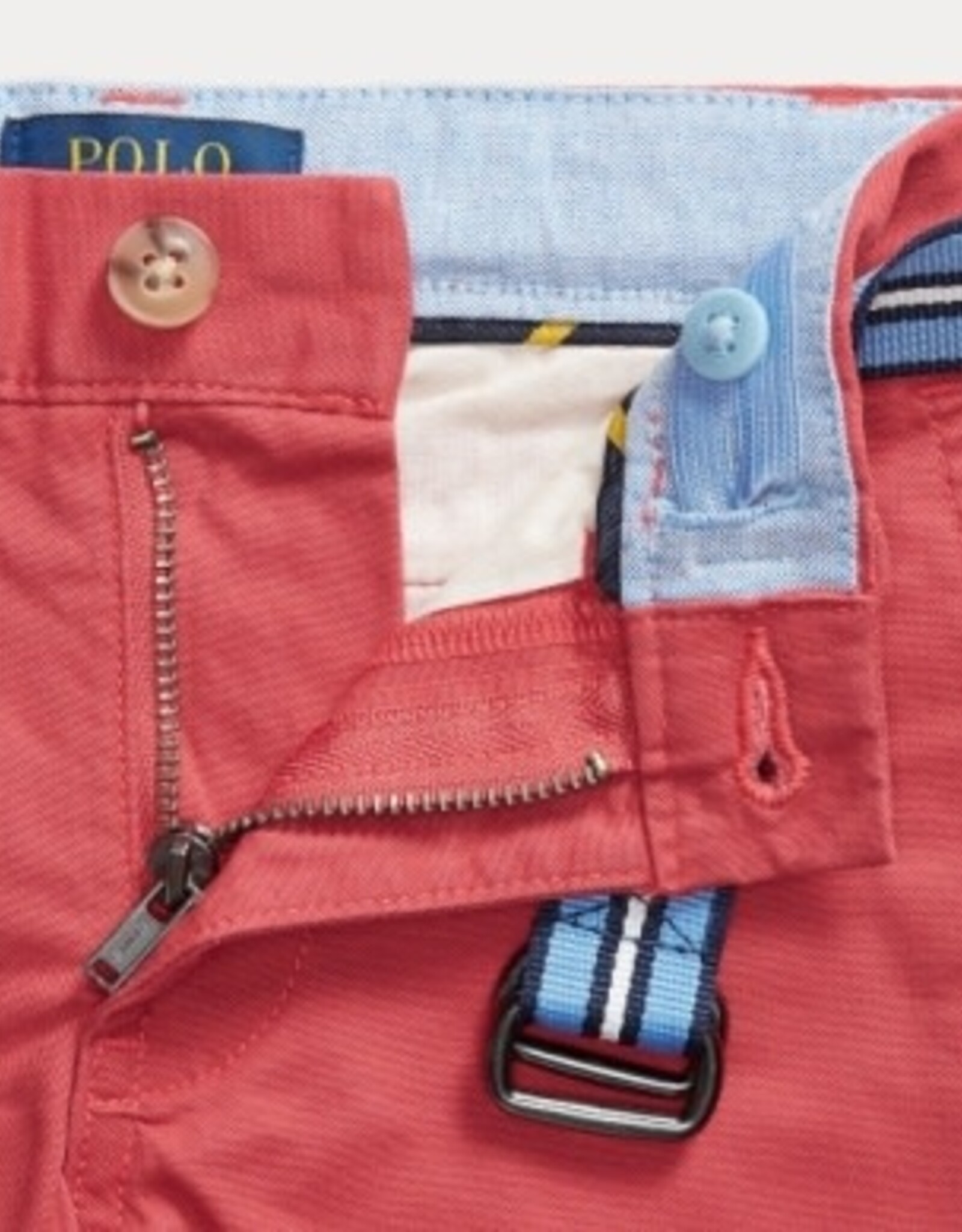 RALPH LAUREN RALPH LAUREN Bermuda met riem rood