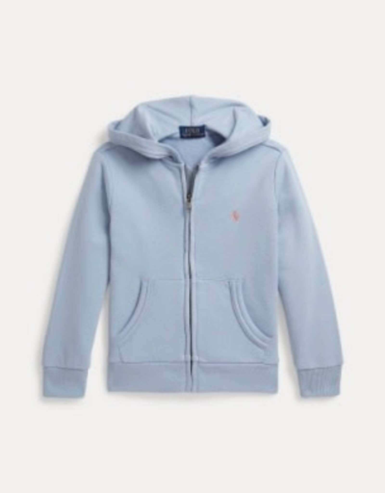 RALPH LAUREN RALPH LAUREN Sweater met rits en kap lichtblauw