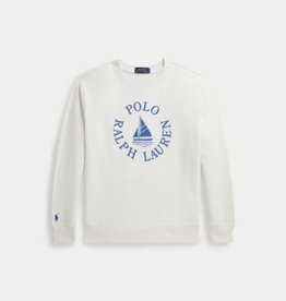 RALPH LAUREN RALPH LAUREN Sweater met zeilboot wit