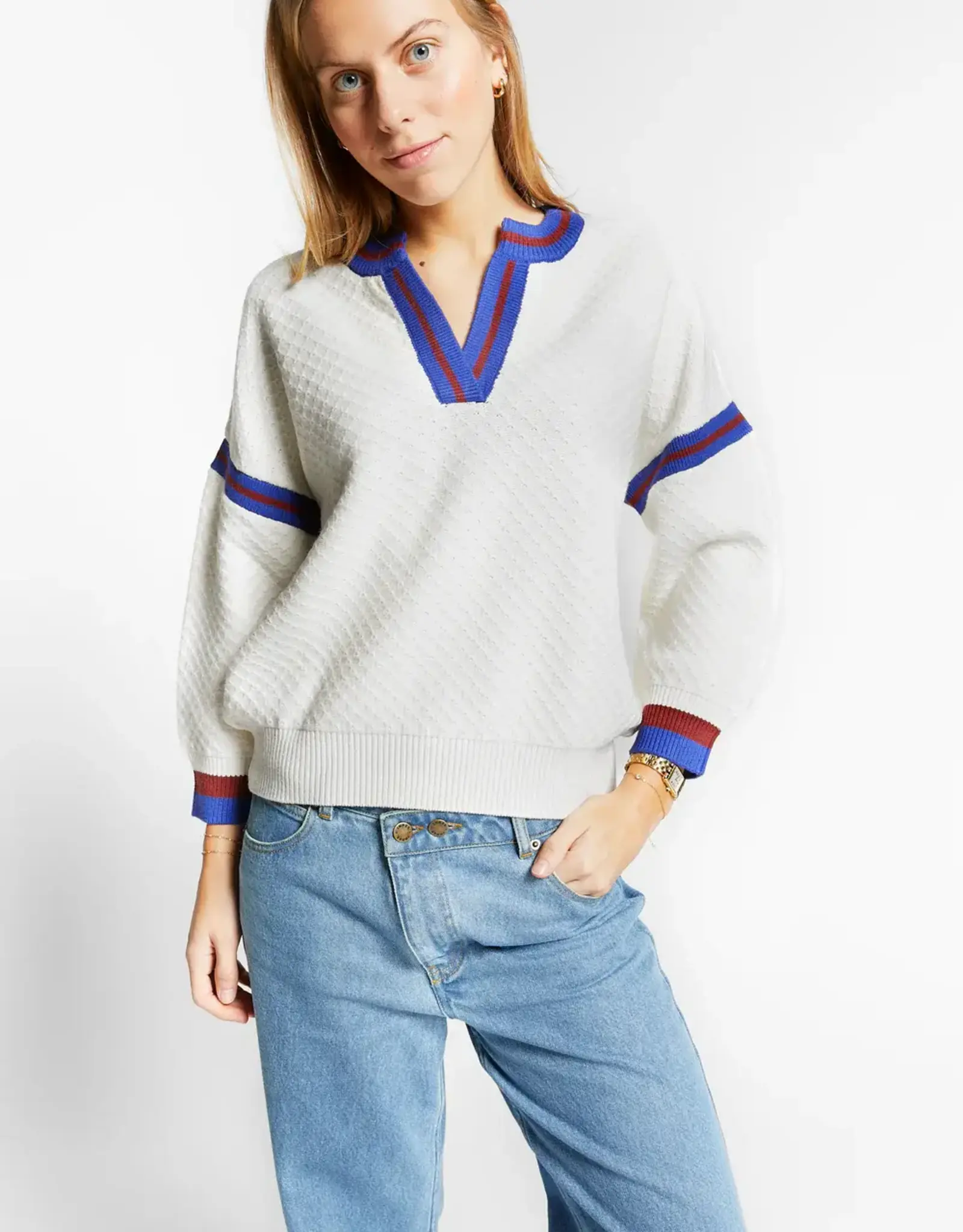 INDEE INDEE Volare sweater off white