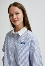 INDEE INDEE Vizcaya striped shirt hydra blue