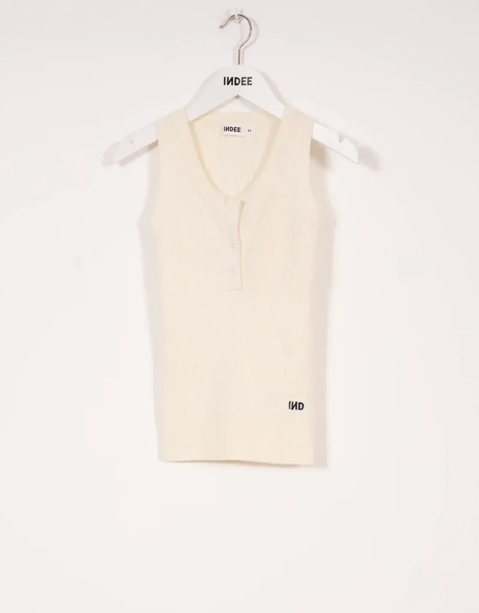 INDEE INDEE Volga tank top off white