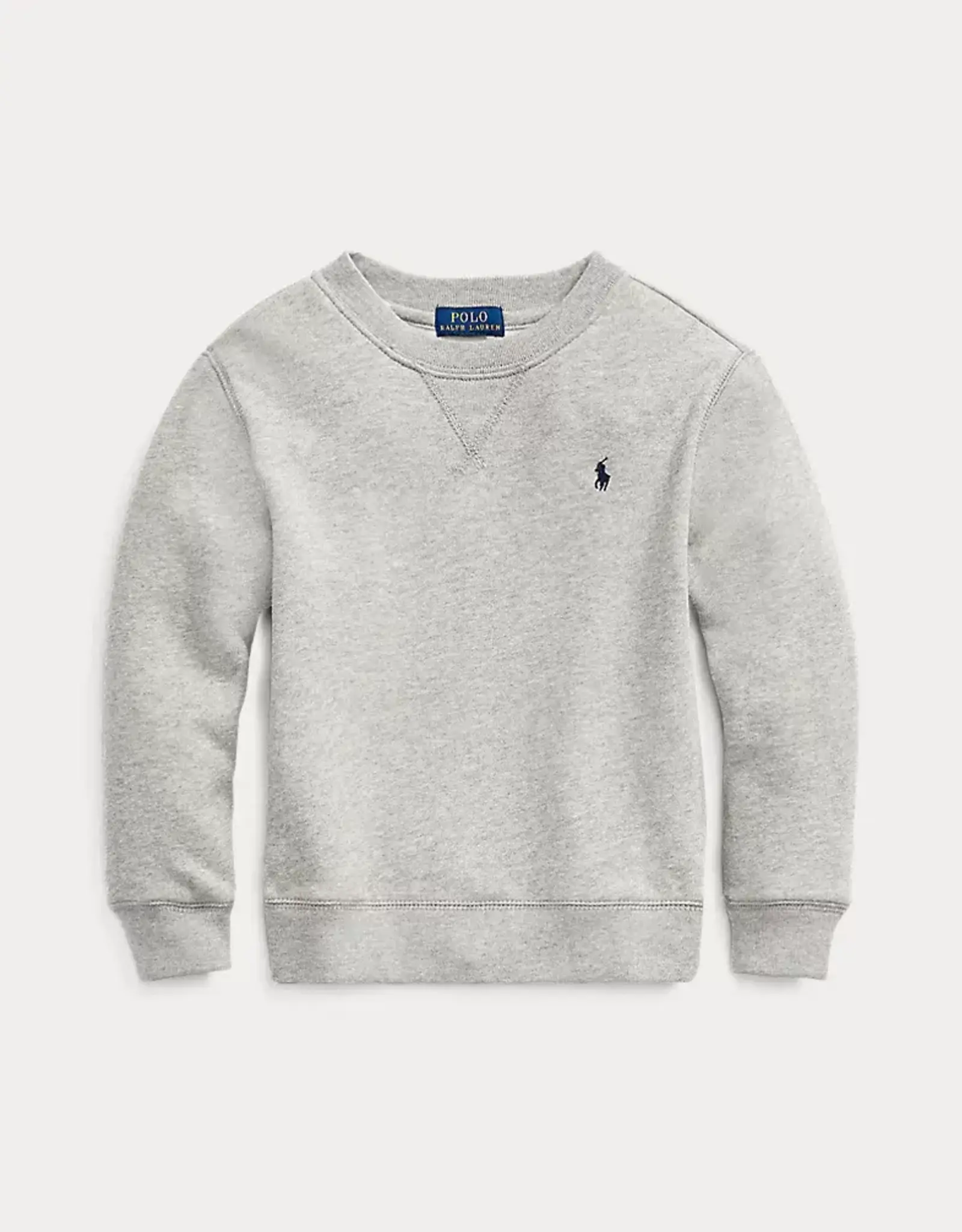 RALPH LAUREN RALPH LAUREN Sweater ronde col grijs