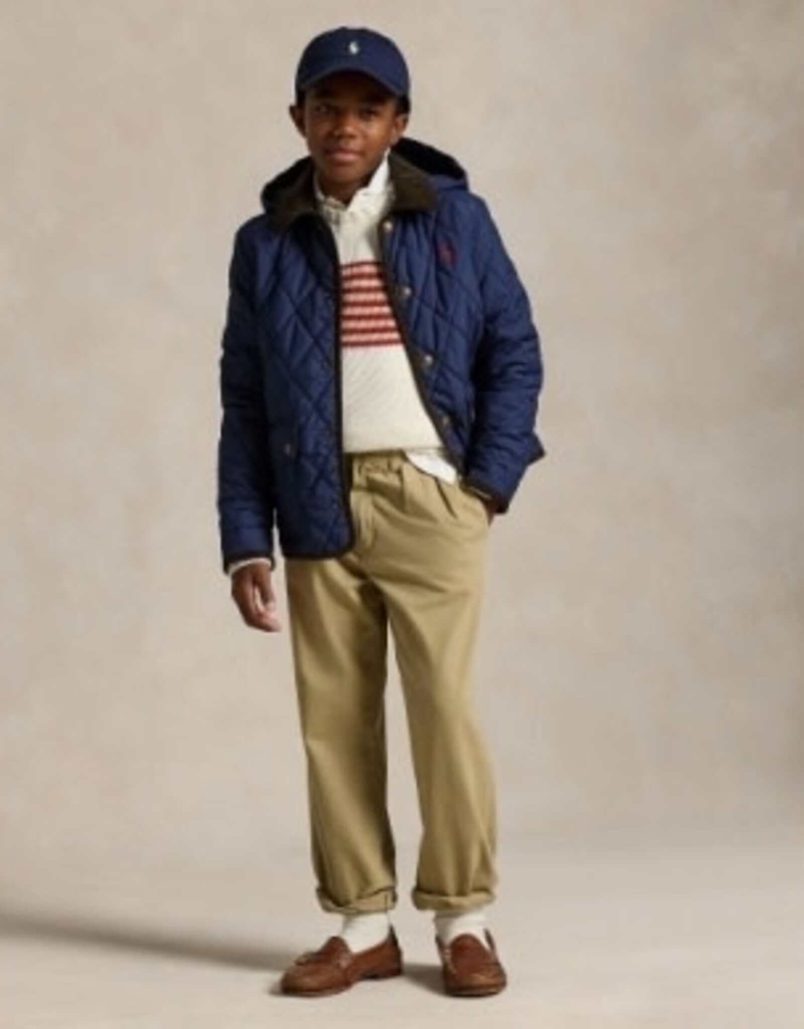 RALPH LAUREN RALPH LAUREN Pull met vlag offwhite