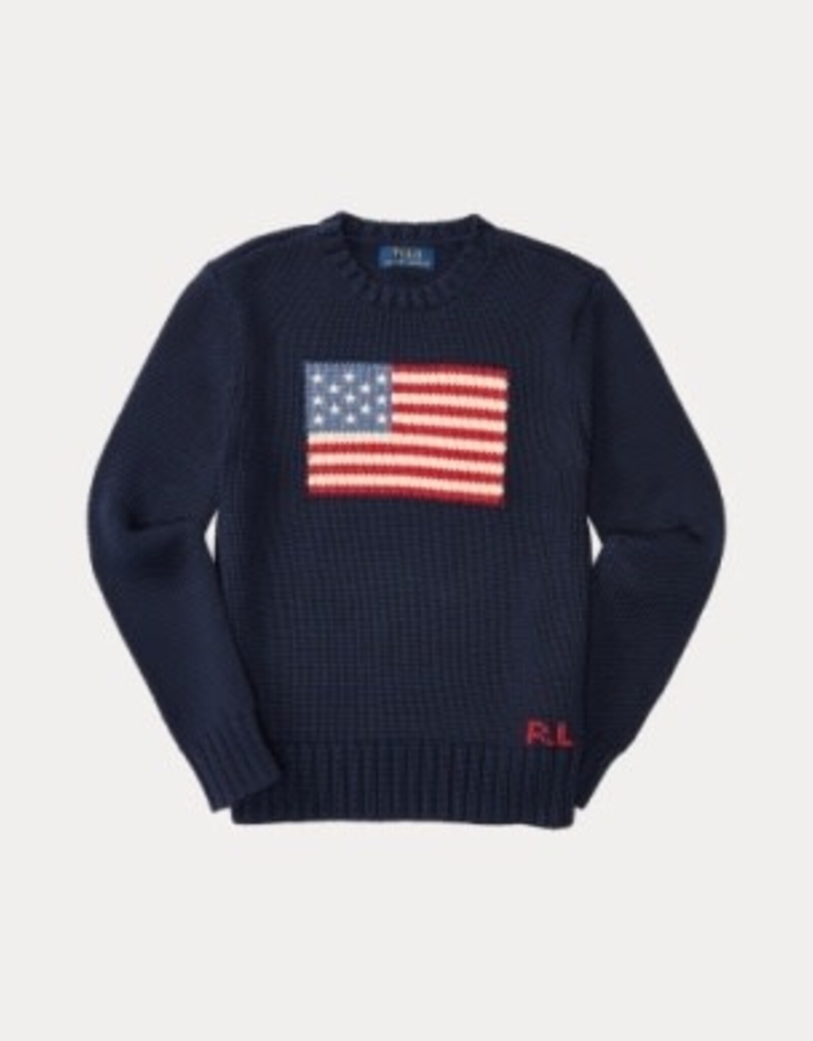 RALPH LAUREN RALPH LAUREN Pull met vlag navy