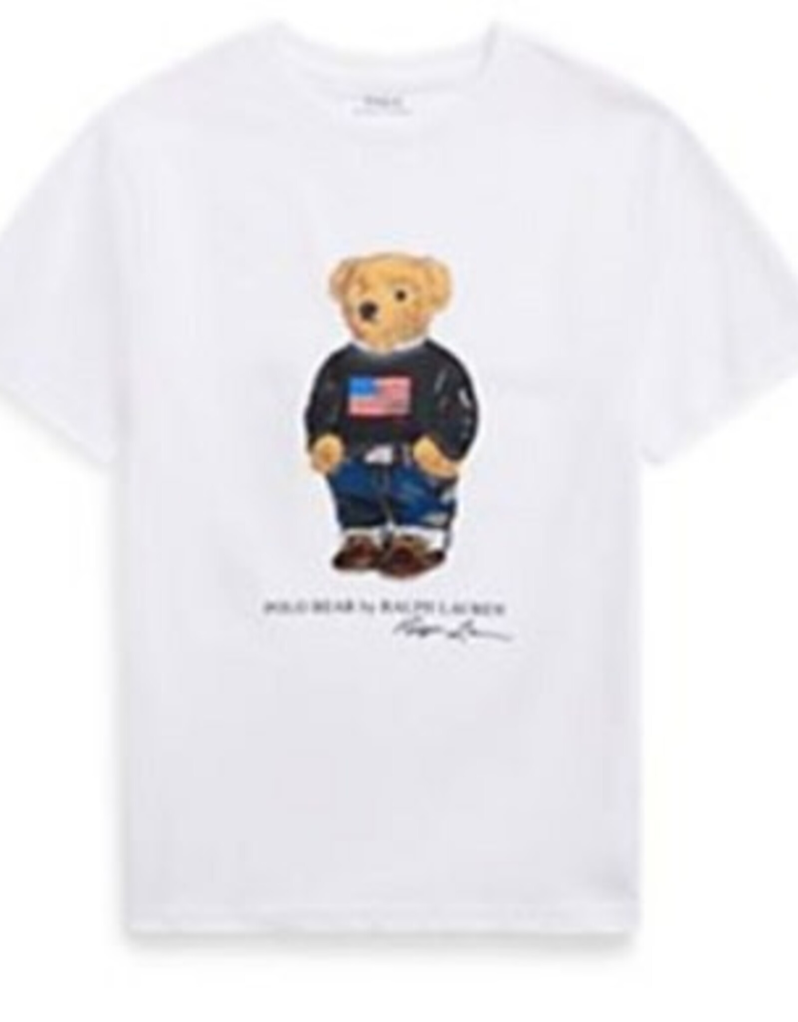 RALPH LAUREN RALPH LAUREN T-shirt wit k/m beer