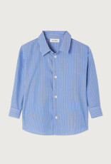 AMERICAN VINTAGE AMERICAN VINTAGE Zatybay chemises rayures aqua