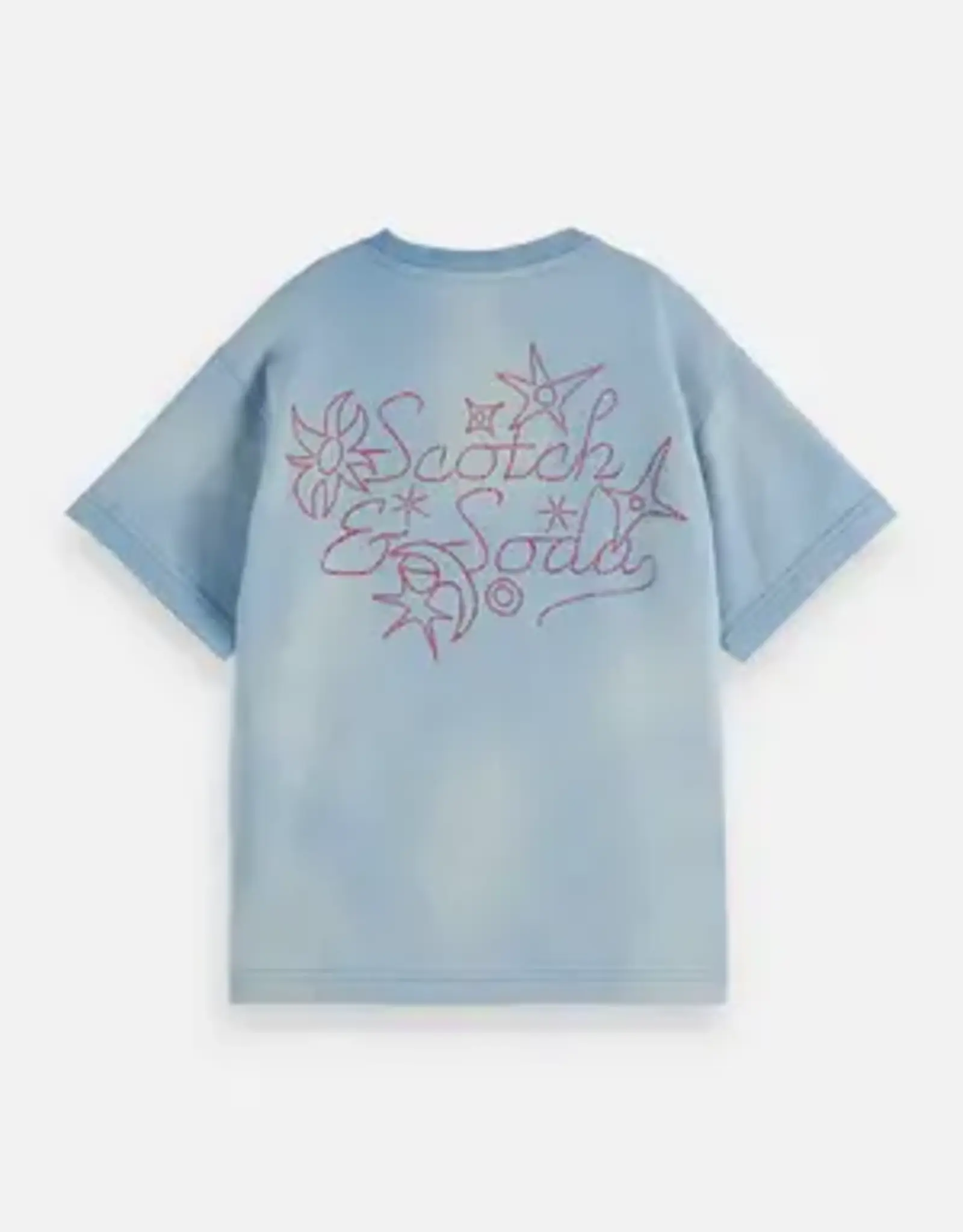 SCOTCH & SODA SCOTCH & SODA T-shirt Artwork Heritage blue