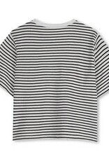 ZADIG & VOLTAIRE ZADIG&VOLTAIRE T-shirt zwart/wit gestreept