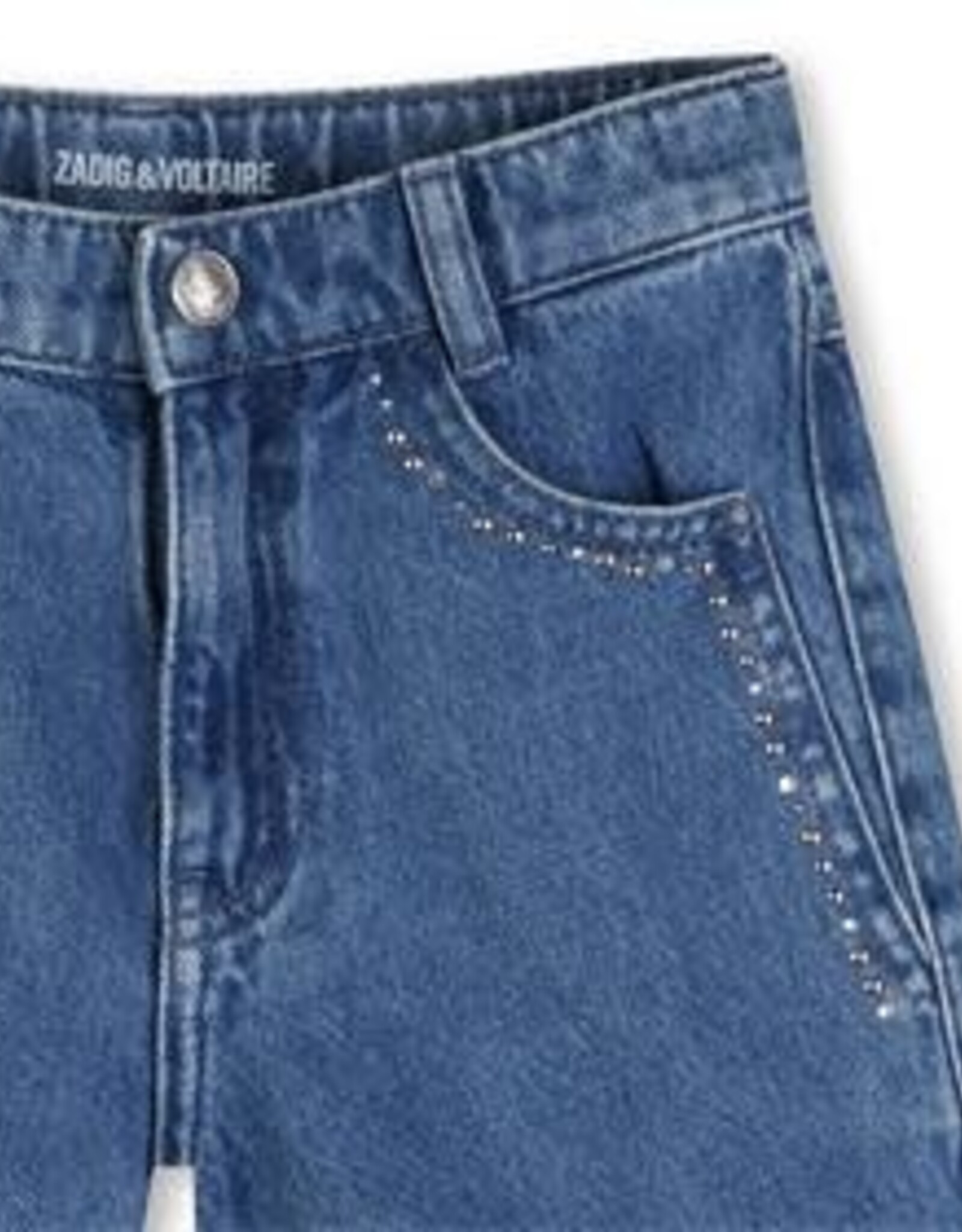 ZADIG & VOLTAIRE ZADIG&VOLTAIRE Short double stone brossage