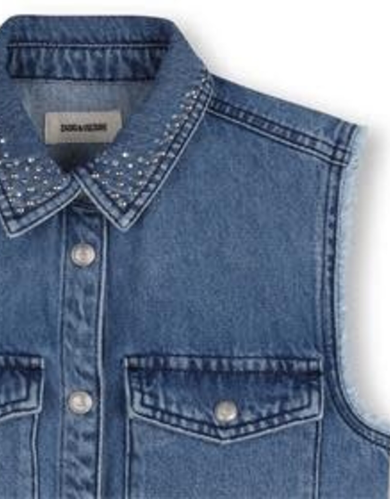 ZADIG & VOLTAIRE ZADIG&VOLTAIRE Kleed double stone brossage